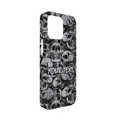 Skulls iPhone Case - Plastic - iPhone 13 Mini (Personalized)