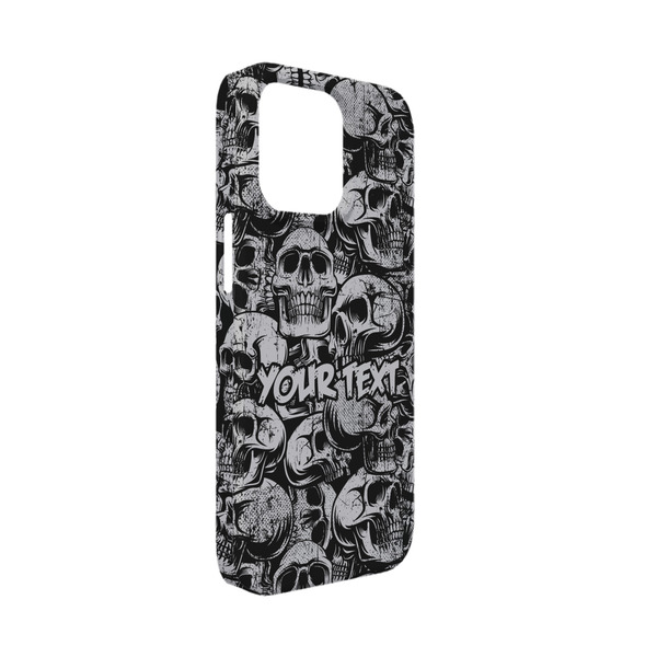 Custom Skulls iPhone Case - Plastic - iPhone 13 Mini (Personalized)