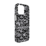 Skulls iPhone Case - Plastic - iPhone 13 Pro (Personalized)