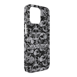 Skulls iPhone Case - Plastic - iPhone 13 Pro Max (Personalized)