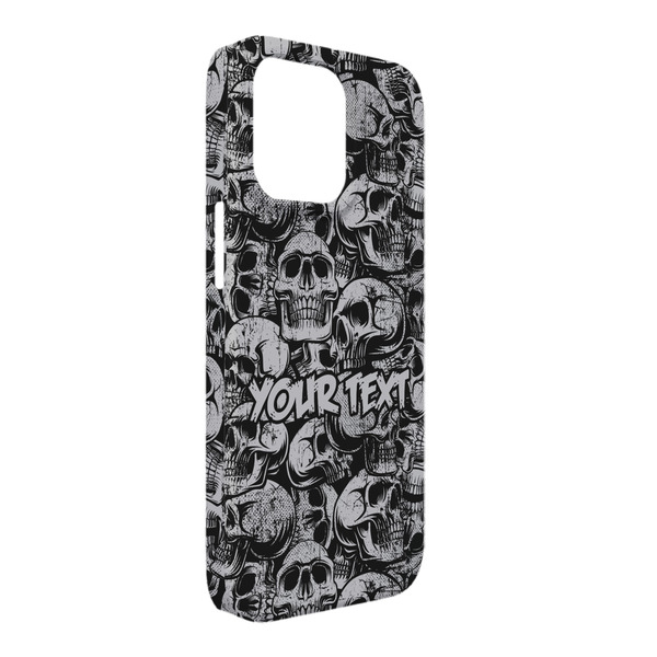 Custom Skulls iPhone Case - Plastic - iPhone 13 Pro Max (Personalized)