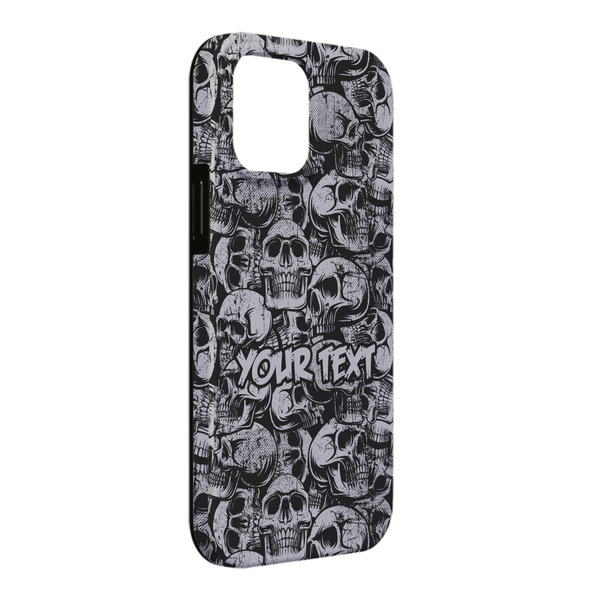 Custom Skulls iPhone Case - Rubber Lined - iPhone 13 Pro Max (Personalized)