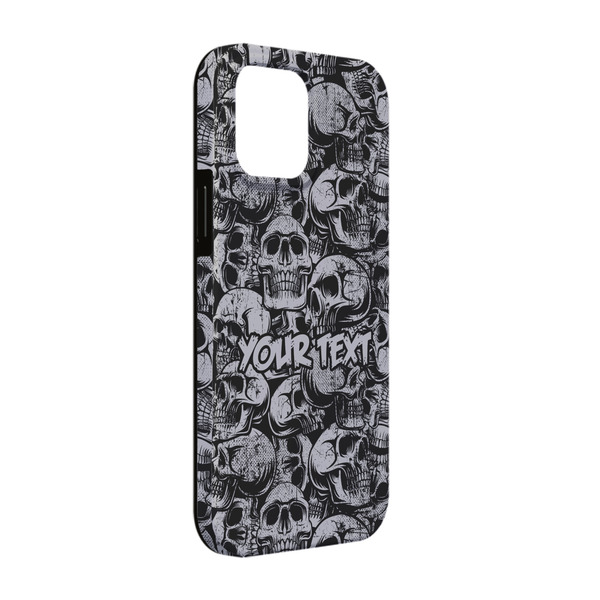 Custom Skulls iPhone Case - Rubber Lined - iPhone 13 (Personalized)