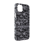 Skulls iPhone Case - Plastic - iPhone 14 Pro (Personalized)