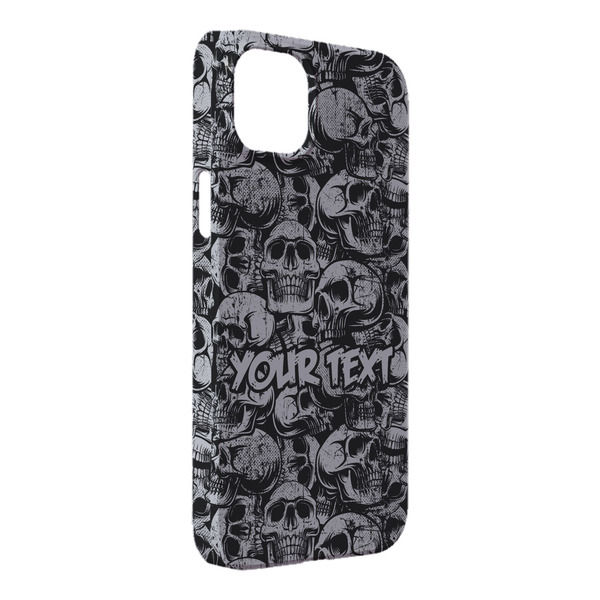 Custom Skulls iPhone Case - Plastic - iPhone 14 Pro Max (Personalized)