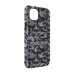 Skulls iPhone Case - Rubber Lined - iPhone 14 (Personalized)