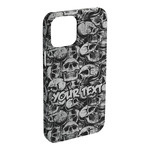 Skulls iPhone Case - Plastic (Personalized)