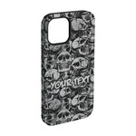 Skulls iPhone Case - Rubber Lined - iPhone 15 Pro (Personalized)