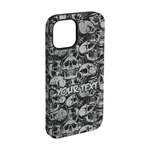 Skulls iPhone Case - Rubber Lined - iPhone 15 (Personalized)