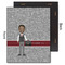 Lawyer / Attorney Avatar 11x14 Wood Print - Front & Back View