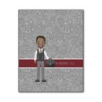 Lawyer / Attorney Avatar Wood Print - 11x14 (Personalized)