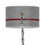 Lawyer / Attorney Avatar 12" Drum Lamp Shade - Poly-film (Personalized)