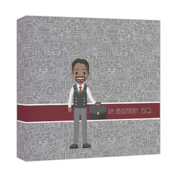 Lawyer / Attorney Avatar Canvas Print - 12x12 (Personalized)