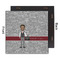 Lawyer / Attorney Avatar 12x12 Wood Print - Front & Back View