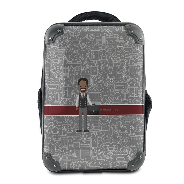 Custom Lawyer / Attorney Avatar 15" Hard Shell Backpack (Personalized)