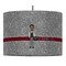 Lawyer / Attorney Avatar 16" Drum Lampshade - PENDANT (Fabric)