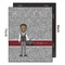 Lawyer / Attorney Avatar 16x20 Wood Print - Front & Back View