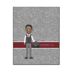 Lawyer / Attorney Avatar Wood Print - 16x20 (Personalized)