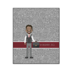 Lawyer / Attorney Avatar Wood Print - 20x24 (Personalized)