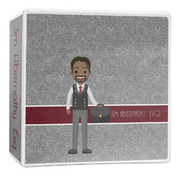 Lawyer / Attorney Avatar 3-Ring Binder - 2 inch (Personalized)