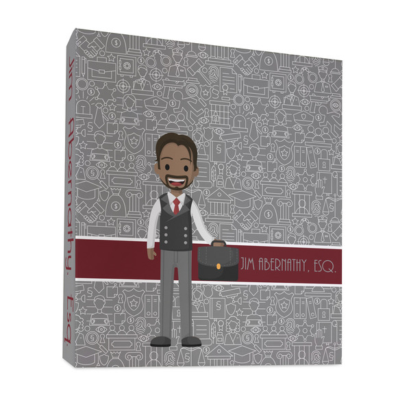 Custom Lawyer / Attorney Avatar 3 Ring Binder - Full Wrap - 1" (Personalized)