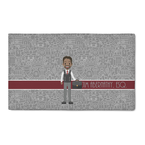 Custom Lawyer / Attorney Avatar 3' x 5' Indoor Area Rug (Personalized)