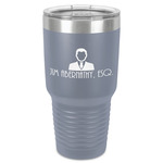 Lawyer / Attorney Avatar 30 oz Stainless Steel Tumbler - Grey - Single-Sided (Personalized)