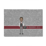 Lawyer / Attorney Avatar 4' x 6' Indoor Area Rug (Personalized)