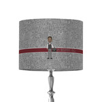 Lawyer / Attorney Avatar 8" Drum Lamp Shade - Fabric (Personalized)