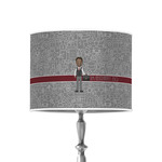 Lawyer / Attorney Avatar 8" Drum Lamp Shade - Poly-film (Personalized)