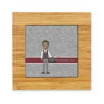 Lawyer / Attorney Avatar Bamboo Trivet with Ceramic Tile Insert (Personalized)