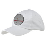 Lawyer / Attorney Avatar Baseball Cap - White (Personalized)