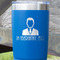 Lawyer / Attorney Avatar Blue Polar Camel Tumbler - 20oz - Close Up