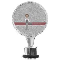 Lawyer / Attorney Avatar Wine Bottle Stopper (Personalized)