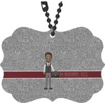 Lawyer / Attorney Avatar Rear View Mirror Charm (Personalized)