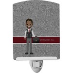 Lawyer / Attorney Avatar Ceramic Night Light (Personalized)