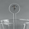 Lawyer / Attorney Avatar Clear Plastic 7" Stir Stick - Round - Main