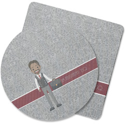 Lawyer / Attorney Avatar Rubber Backed Coaster (Personalized)