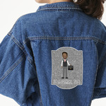 Lawyer / Attorney Avatar Large Custom Shape Patch - 2XL (Personalized)