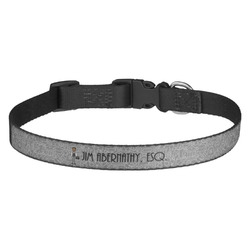 Lawyer / Attorney Avatar Dog Collar (Personalized)