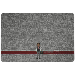 Lawyer / Attorney Avatar Dog Food Mat w/ Name or Text