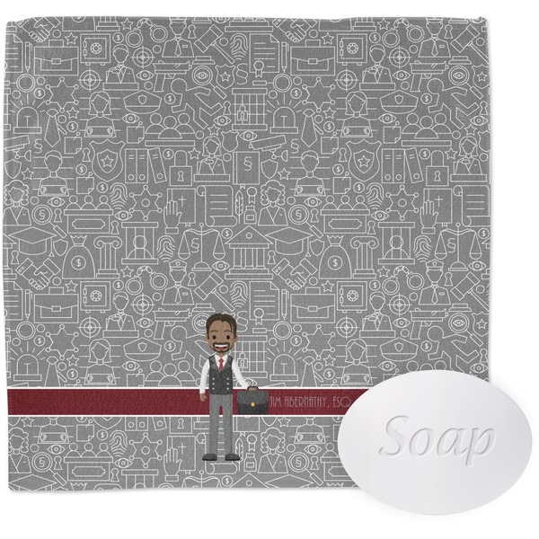 Custom Lawyer / Attorney Avatar Washcloth (Personalized)