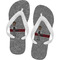 Lawyer / Attorney Avatar Flip Flops