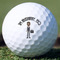 Lawyer / Attorney Avatar Golf Ball - Branded - Front