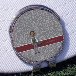 Lawyer / Attorney Avatar Golf Ball Marker - Hat Clip