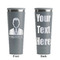 Lawyer / Attorney Avatar Grey RTIC Everyday Tumbler - 28 oz. - Front and Back