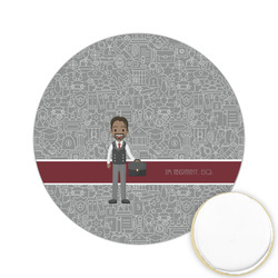 Lawyer / Attorney Avatar Printed Cookie Topper - 2.15" (Personalized)