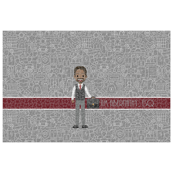 Custom Lawyer / Attorney Avatar Jigsaw Puzzle - 1000-piece (Personalized)