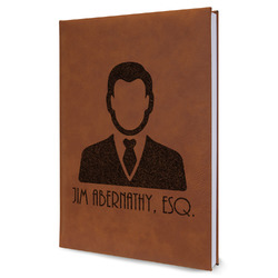 Lawyer / Attorney Avatar Leatherette Journal - Large - Single Sided (Personalized)