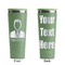 Lawyer / Attorney Avatar Light Green RTIC Everyday Tumbler - 28 oz. - Front and Back